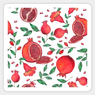 Pomegranate Fruits Sticker